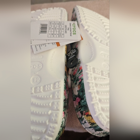 classic printed floral clog NWT W12/M10 - Picture 5 of 7